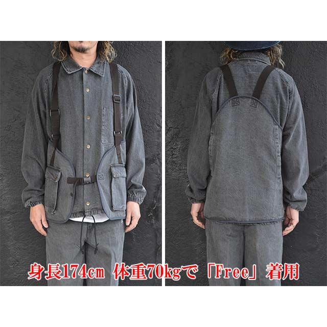 BLUCO/ブルコ】2025SS「12oz Denim Utility Vest/12オンスデニム BLUCO/ブルコ】2025SS「12oz Denim Utility Vest/12オンスデニム