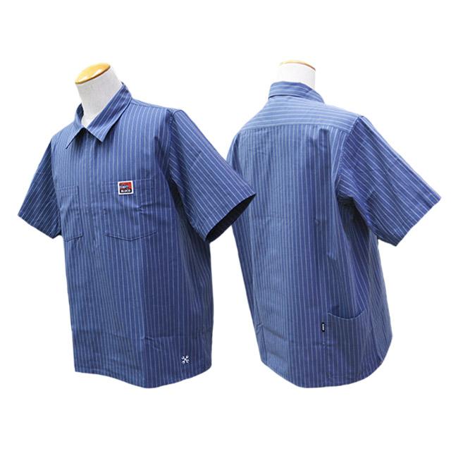 30% OFF)全4色【BLUCO/ブルコ】2025SS「Pullover S/S Stripe Work