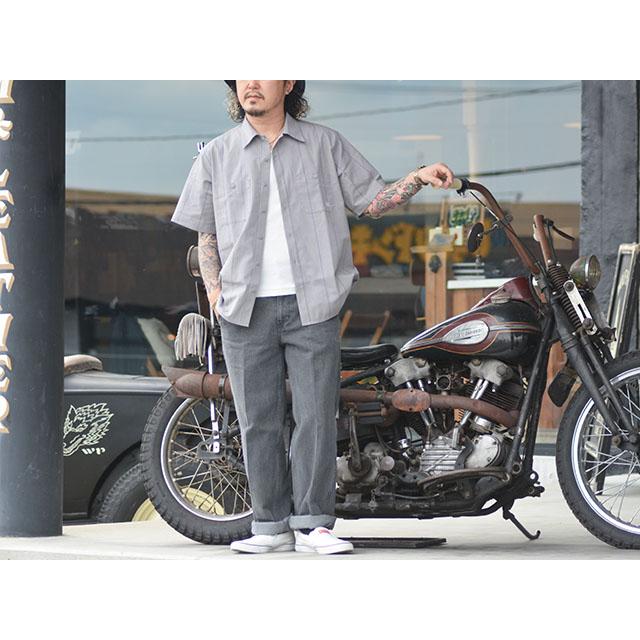 2025SS  フローレント  ストライプシャツ 全4色【BLUCO/ブルコ】2025SS「Pullover S/S Stripe Work Shirts/プル