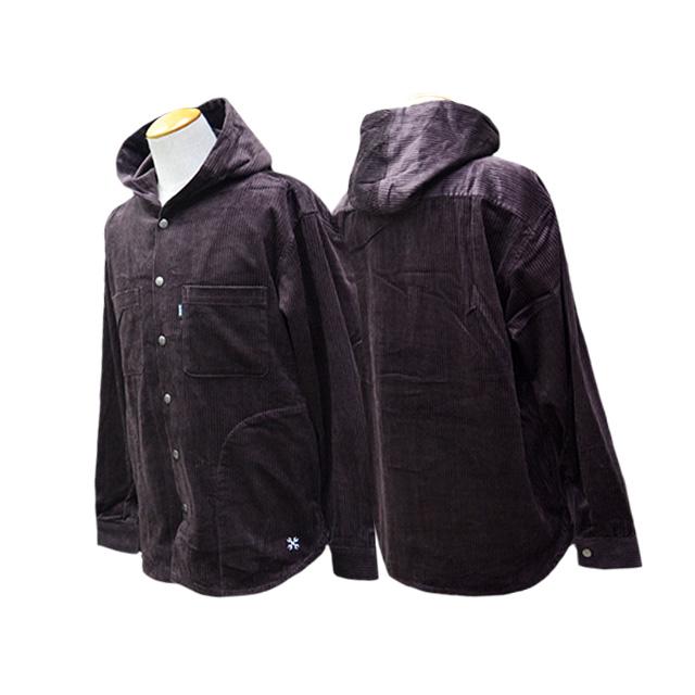 30% OFF)全3色【BLUCO/ブルコ】2025AW「Corduroy Hooded Shirts