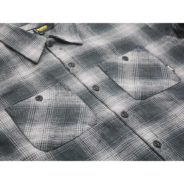 全3色【BLUCO/ブルコ】2025AW「Ombre Check Flannel Shirts/オンブレ