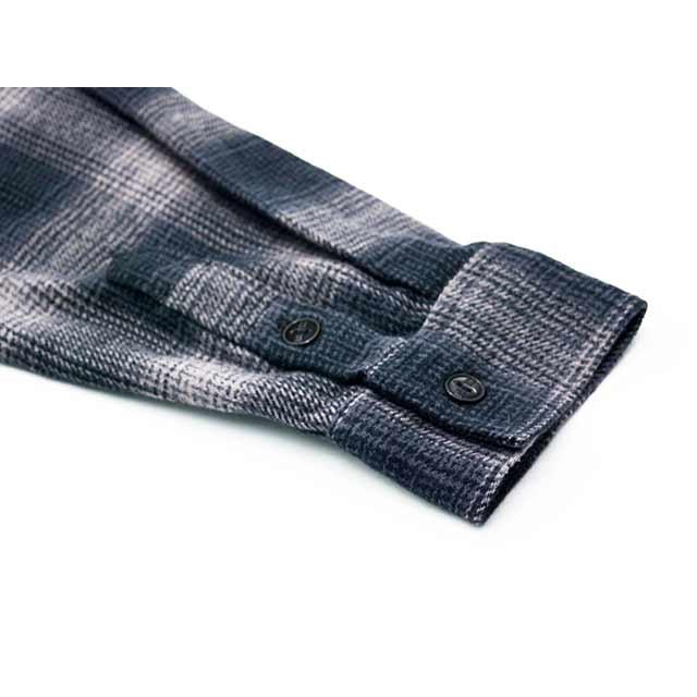 全3色【BLUCO/ブルコ】2025AW「Ombre Check Flannel Shirts/オンブレ