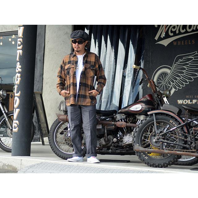 BLUCO/ブルコ】2025AW「Buffalo Check Flannel Shirts/バッファロー