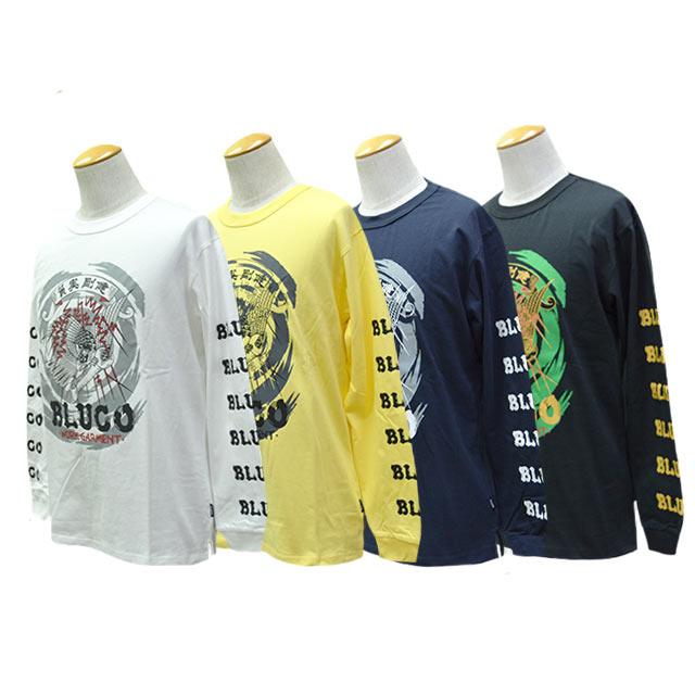 30% OFF)全4色【BLUCO/ブルコ】2025SS「Heavy Dry Cotton Print L/S