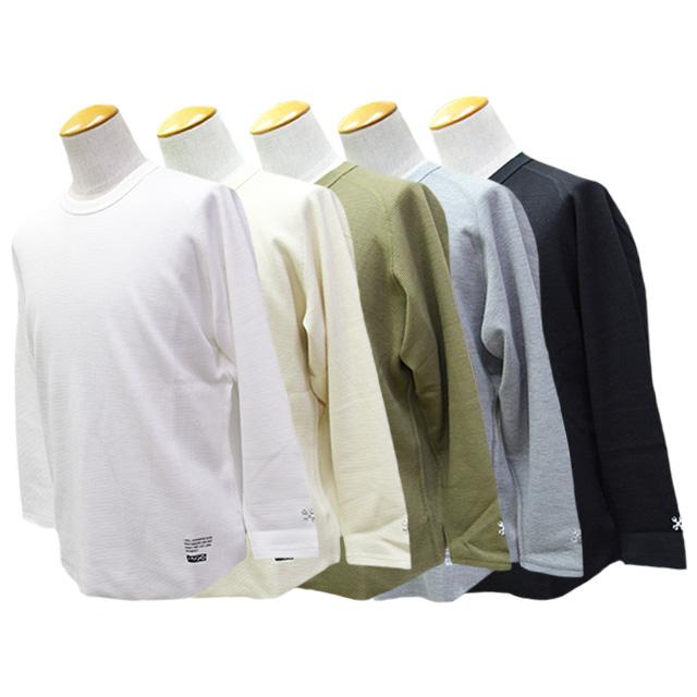 全5色【BLUCO/ブルコ】2025AW「Raglan Thermal Shirts/ラグラン