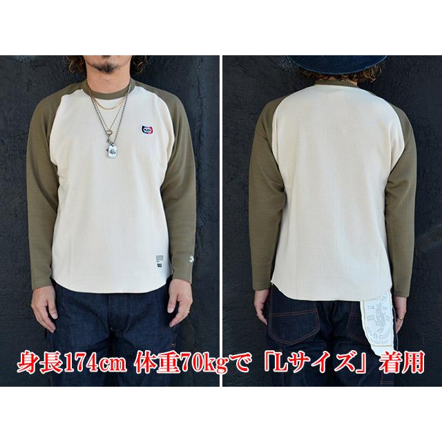 30% OFF)【BLUCO/ブルコ】2025AW「Raglan Thermal Shirts”CHAMP