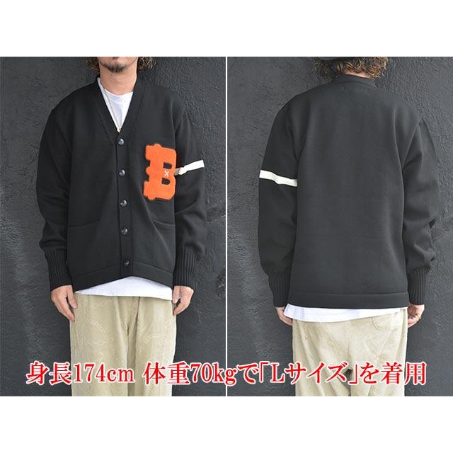 全3色【BLUCO/ブルコ】2025AW「Lettered Cardigan/レタード