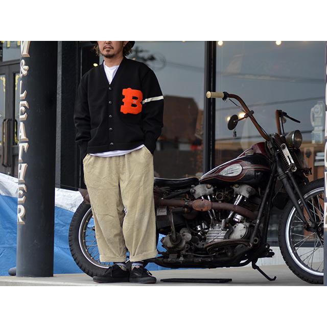 全3色【BLUCO/ブルコ】2025AW「Lettered Cardigan/レタード