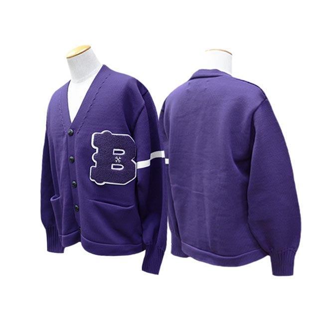 30% OFF)全3色【BLUCO/ブルコ】2025AW「Lettered Cardigan/レタード