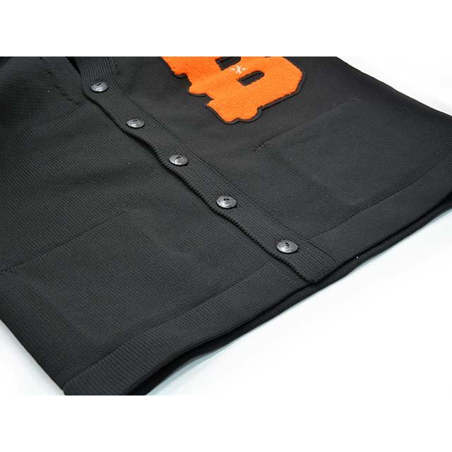 30% OFF)全3色【BLUCO/ブルコ】2025AW「Lettered Cardigan/レタード