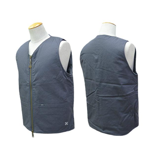 30% OFF)全3色【BLUCO/ブルコ】2025AW「V Neck Duck Vest/Vネック