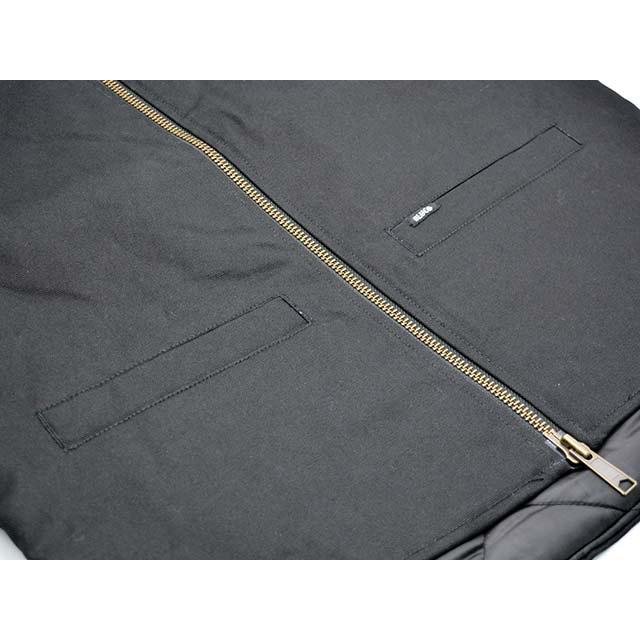 全3色【BLUCO/ブルコ】2025AW「V Neck Duck Vest/Vネックダックベスト