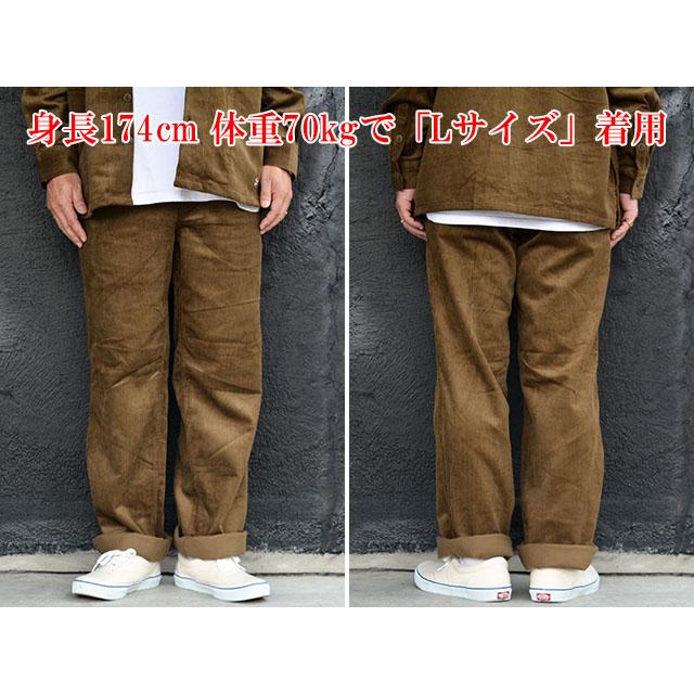 全3色【BLUCO/ブルコ】2025AW「Corduroy Work Pants/コーデュロイ
