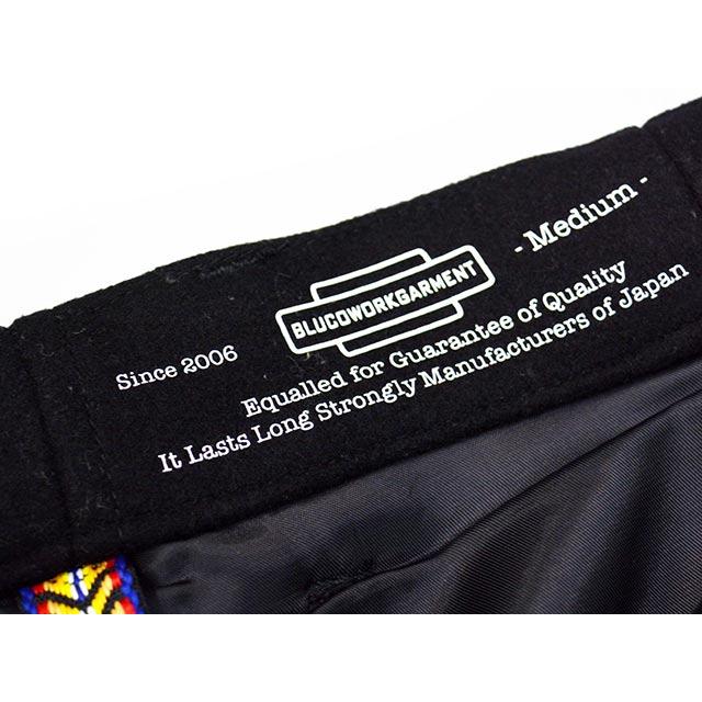 全2色【BLUCO/ブルコ】2025AW「Heavy Melton Fatigue Pants/ヘビー