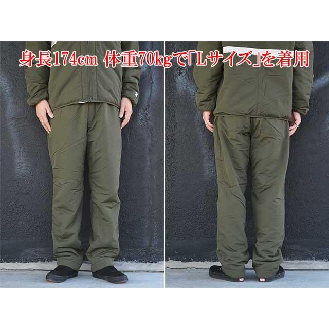 全4色【BLUCO/ブルコ】2025AW「Nylon Sheep Boa Pants/ナイロン