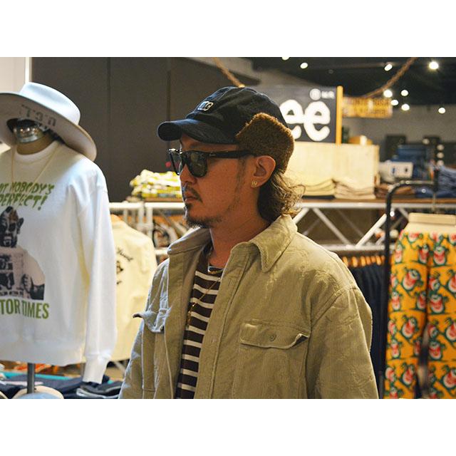 全3色【BLUCO/ブルコ】2025AW「Corduroy Ear Flap Cap/コーデュロイ