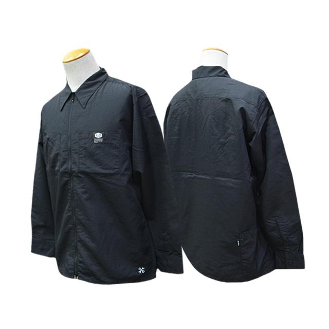 全4色【BLUCO/ブルコ】2026SS「Nylon Full Zip Shirt/ナイロン