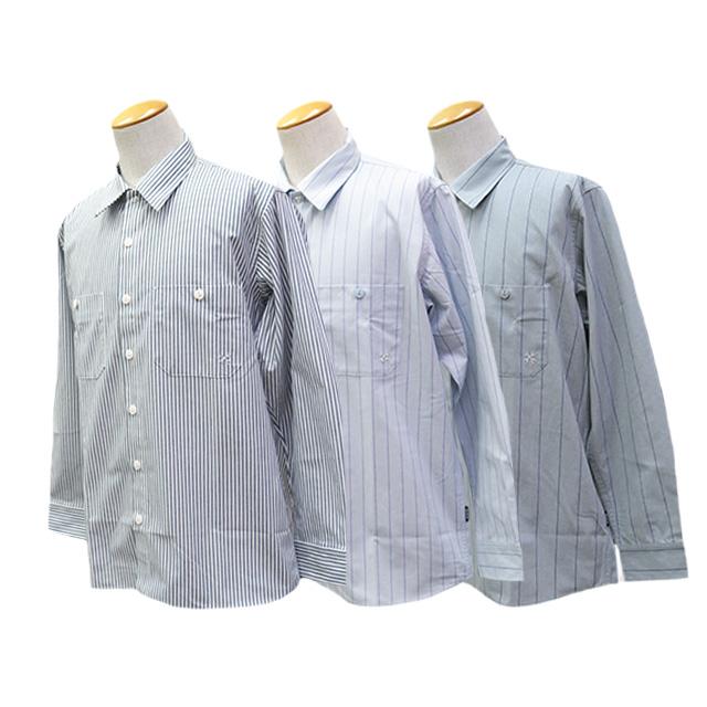 全3色【BLUCO/ブルコ】2026SS「Standard L/S Work Shirt”Stripe