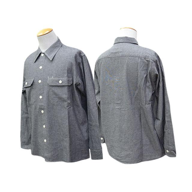 全3色【BLUCO/ブルコ】2026SS「Chambray L/S Work Shirt/シャンブレー