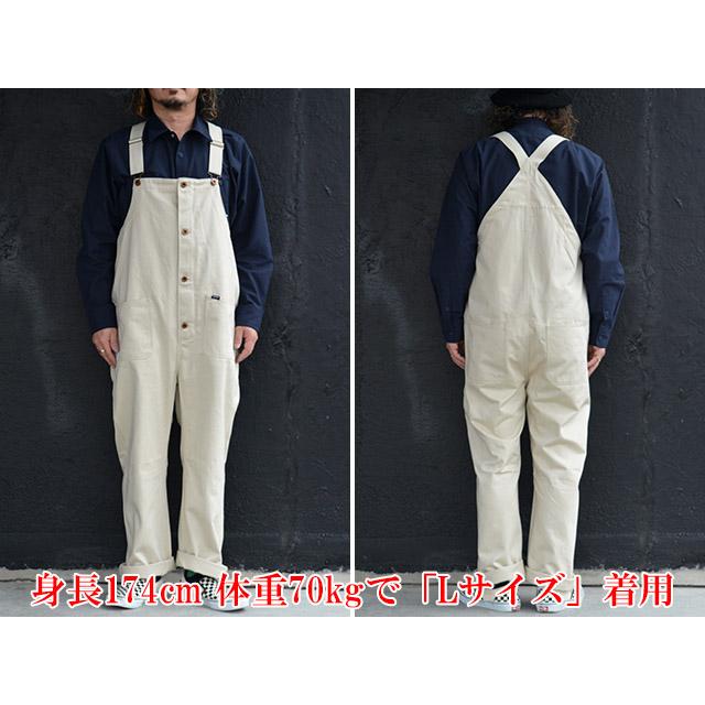 BLUCO オーバーオール　XL アイボリー 全3色【BLUCO/ブルコ】2026SS「Japan Denim Overalls”Rigid”/ジャパン