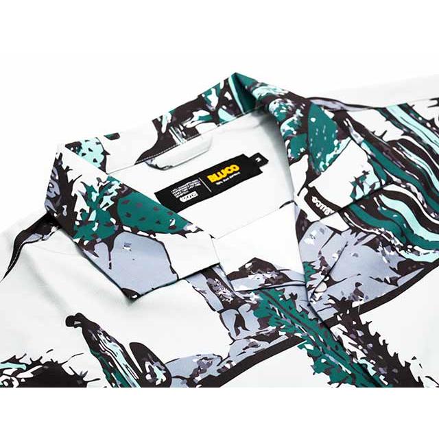全2色【BLUCO/ブルコ】2026SS「Open Collar S/S Shirt”CACTUS