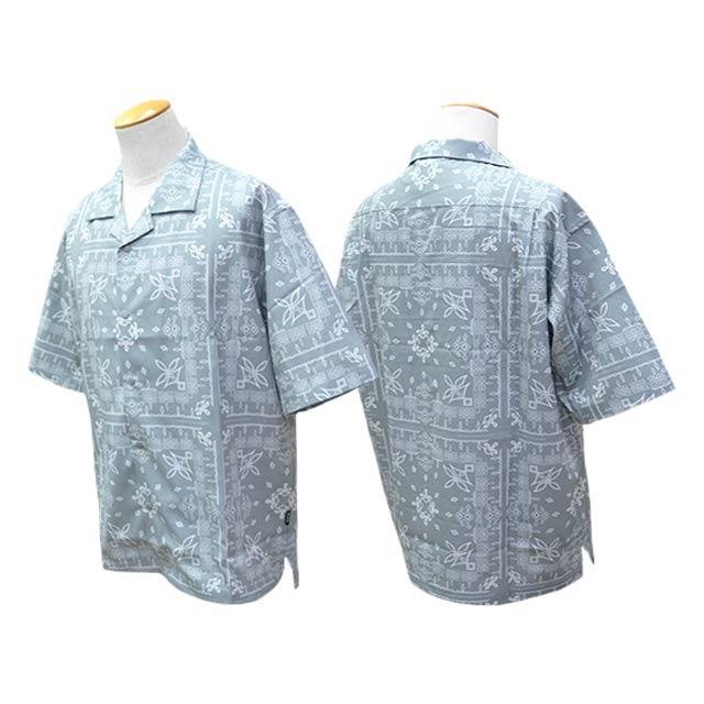 全2色【BLUCO/ブルコ】2026SS「Open Collar S/S Shirt”BANDANA