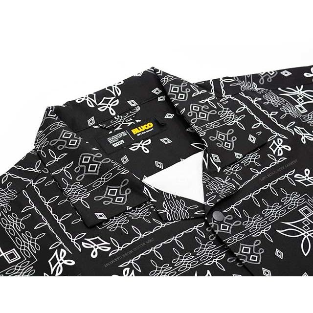 全2色【BLUCO/ブルコ】2026SS「Open Collar S/S Shirt”BANDANA