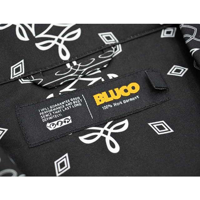 全2色【BLUCO/ブルコ】2026SS「Open Collar S/S Shirt”BANDANA