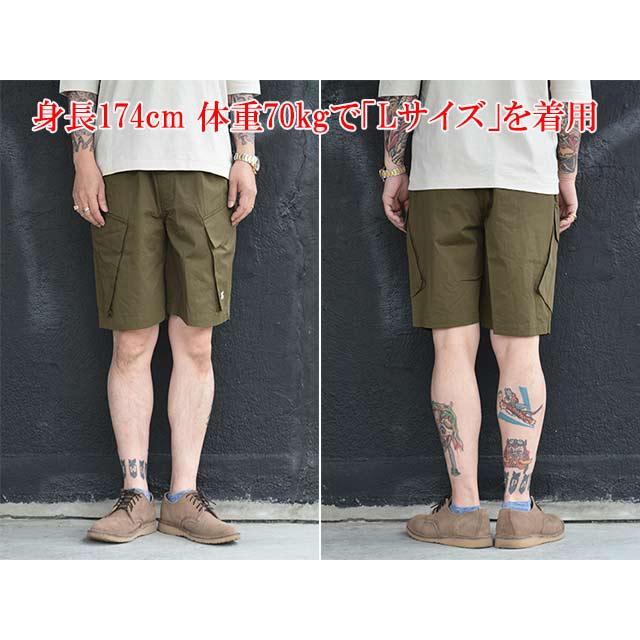 全4色【BLUCO/ブルコ】2026SS「Slant Cargo Shorts/スラントカーゴ