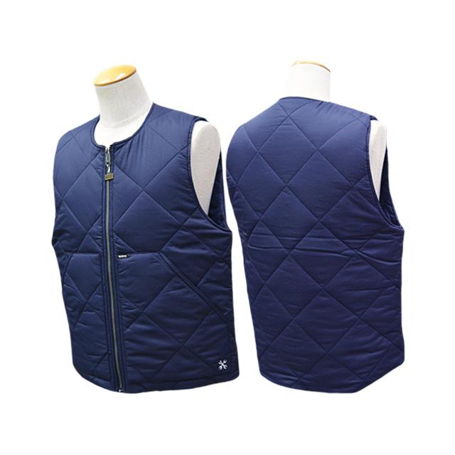全4色【BLUCO/ブルコ】2026AW「Nylon Ripstop Quilted Vest/ナイロン