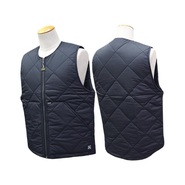 全4色【BLUCO/ブルコ】2026AW「Nylon Ripstop Quilted Vest/ナイロン