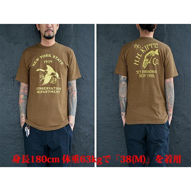 FREE WHEELERS/フリーホイーラーズ】2022SP「Short Sleeve Crew Neck