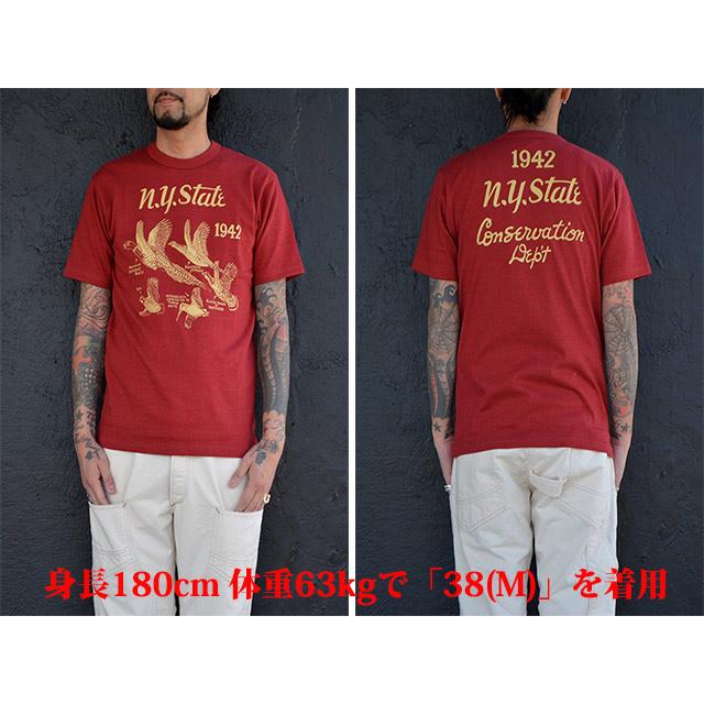 FREE WHEELERS/フリーホイーラーズ】2022SP「Short Sleeve Crew Neck