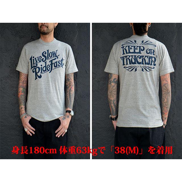 全2色【FREE WHEELERS/フリーホイーラーズ】2022SF「Short Sleeve Crew