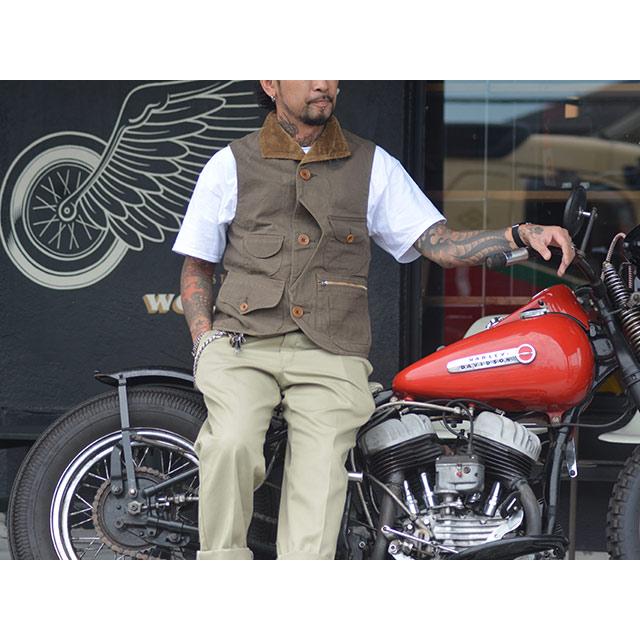 FREE WHEELERS/フリーホイーラーズ】2023SF「Sleeveless Coat FREE WHEELERS/フリーホイーラーズ】2023SF「Sleeveless Coat