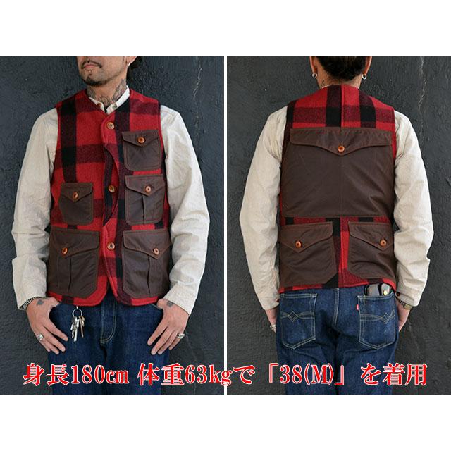 【FREE WHEELERS/フリーホイーラーズ】2023FW「Hunting Vest”UTICA”/ハンティングベスト”ユーティカ”」(2331007)(アメカジ/アウトドア/ウルフパック) |  | 11