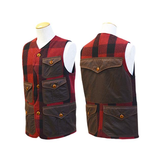 【FREE WHEELERS/フリーホイーラーズ】2023FW「Hunting Vest”UTICA”/ハンティングベスト”ユーティカ”」(2331007)(アメカジ/アウトドア/ウルフパック) |  | 01