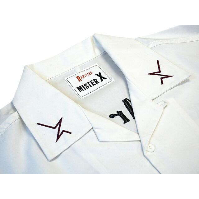 MISTER X/ミスターエックス】2023SS「L/S Open Collar Shirts”Fuck the