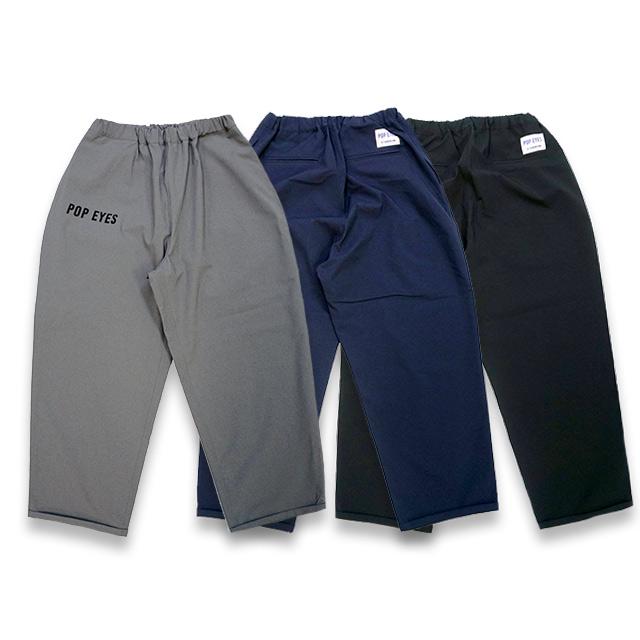 POP EYES 2ピース セットアップ ポップアイズ 30% OFF)全3色【POP EYES/ポップアイズ】2023SS「Easy Slacks/イージー