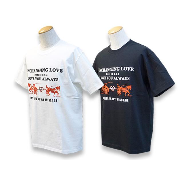 UNCHANGING LOVE/アンチェンジングラブ】2023SS「Crew Neck S/S UNCHANGING LOVE/アンチェンジングラブ】2023SS「Crew Neck S/S