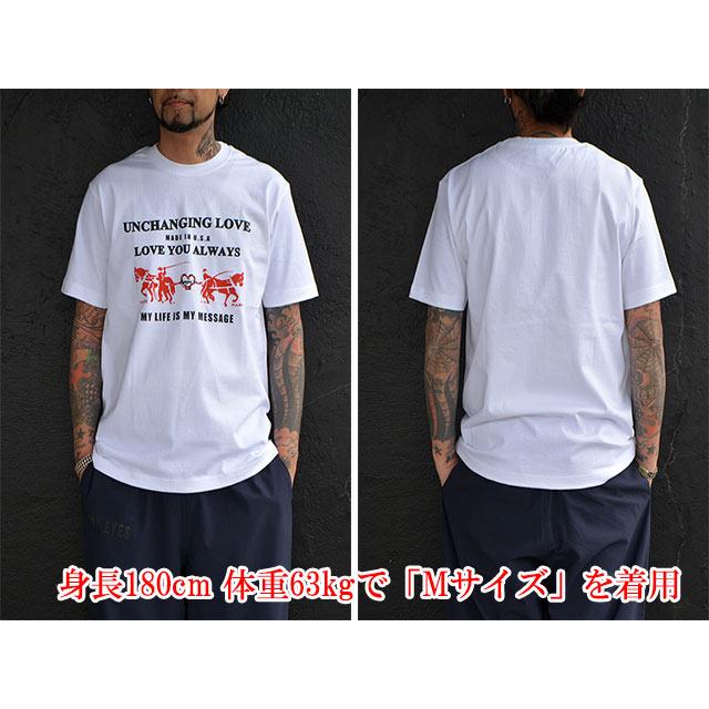 UNCHANGING LOVE/アンチェンジングラブ】2023SS「Crew Neck S/S UNCHANGING LOVE/アンチェンジングラブ】2023SS「Crew Neck S/S
