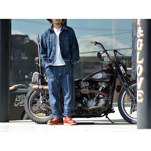 FREE WHEELERS/Denim Jacket”Lot 100” Freewheelers 10oz Lot. 100 