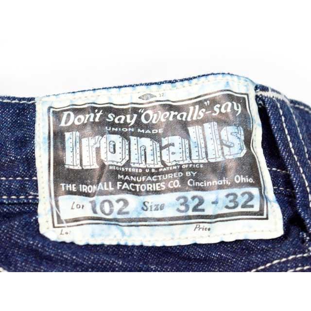 FREE WHEELERS/フリーホイーラーズ】「Denim Overalls”Lot 102”/デニム