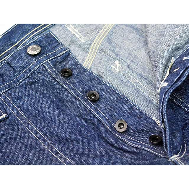 【FREE WHEELERS/フリーホイーラーズ】「Denim Overalls”Lot 102”/デニムオーバーオールズ”Lot 102”」(2612002)(アメカジ/ハーレー/WOLF PACK/ウルフパック)の画像