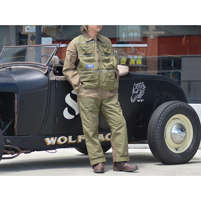 【FREE WHEELERS/フリーホイーラーズ】2024SF「Outdoor Trousers”FIELD CRUISER”/アウトドアトラウザース”フィールドクルーザー”」(2422014)(ウルフパック) |  | 11