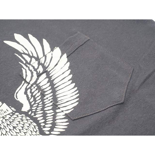 全2色【FREE WHEELERS/フリーホイーラーズ】2024SS「Short Sleeve Crew Neck Tee”SCREAMING EAGLE”/ショートスリーブクルーネックTee」(2425005)｜wolfpack-ss｜08