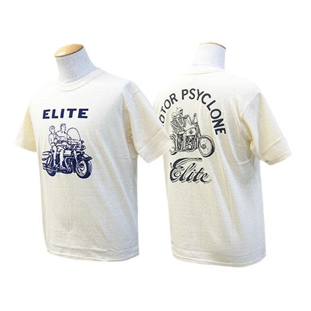 全2色【FREE WHEELERS/フリーホイーラーズ】2024SS「Short Sleeve Crew Neck Tee”ELITE”/ショートスリーブクルーネックTee”エリート”」(2425006/2425007)｜wolfpack-ss｜03