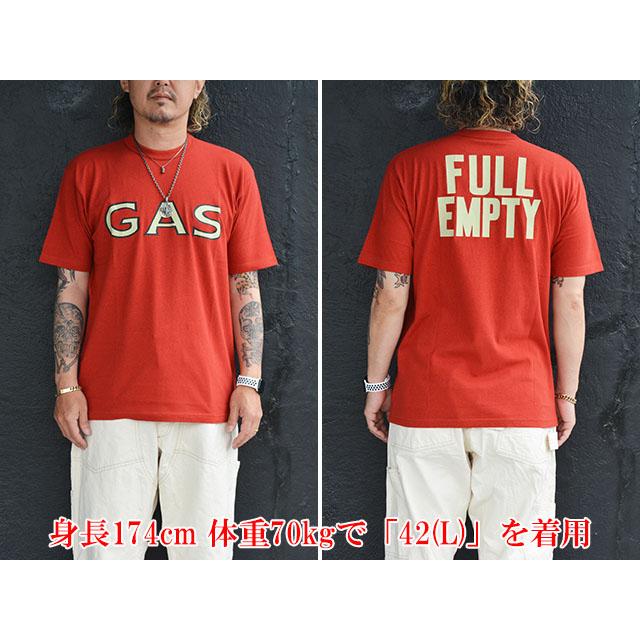 全2色【FREE WHEELERS/フリーホイーラーズ】2024SS「Short Sleeve Crew Neck Tee”GAS”/ショートスリーブクルーネックTee”ガス”」(2425014)(アメカジ) |  | 08
