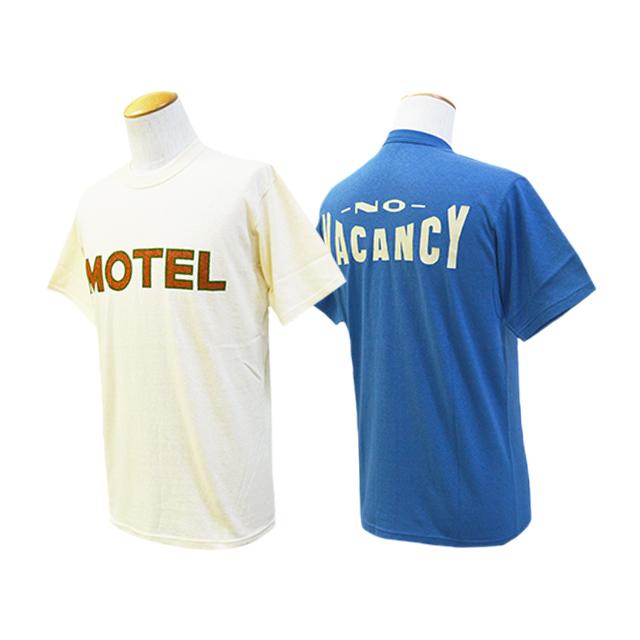 全2色【FREE WHEELERS/フリーホイーラーズ】2024SS「Short Sleeve Crew Neck Tee”MOTEL”/ショートスリーブクルーネックTee”モーテル”」(2425015)(アメカジ) | 