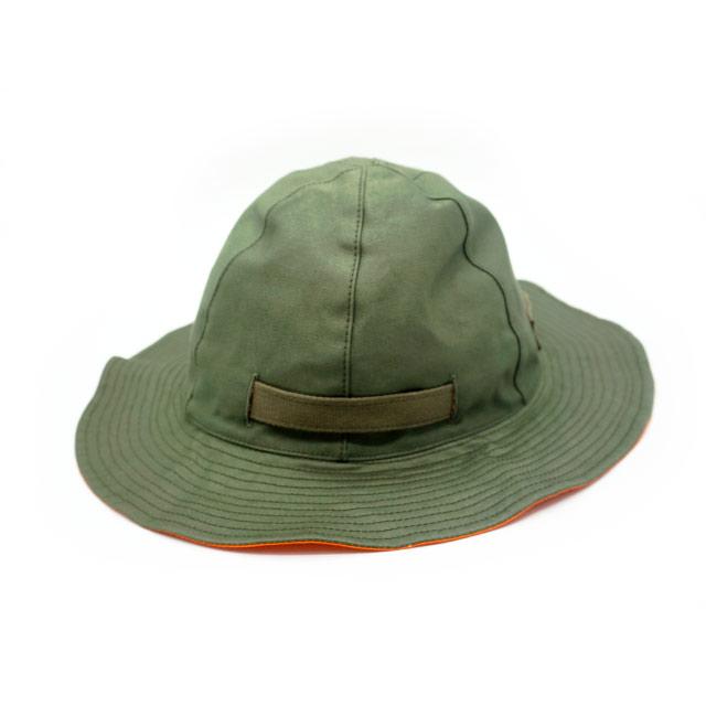 【FREE WHEELERS/フリーホイーラーズ】2024SS「U.S.ARMY SUN HAT”HAT REVERSIBLE SUN”/U.S.ARMYサンハット”ハットリバーシブルサン”」(2427001)｜wolfpack-ss｜02